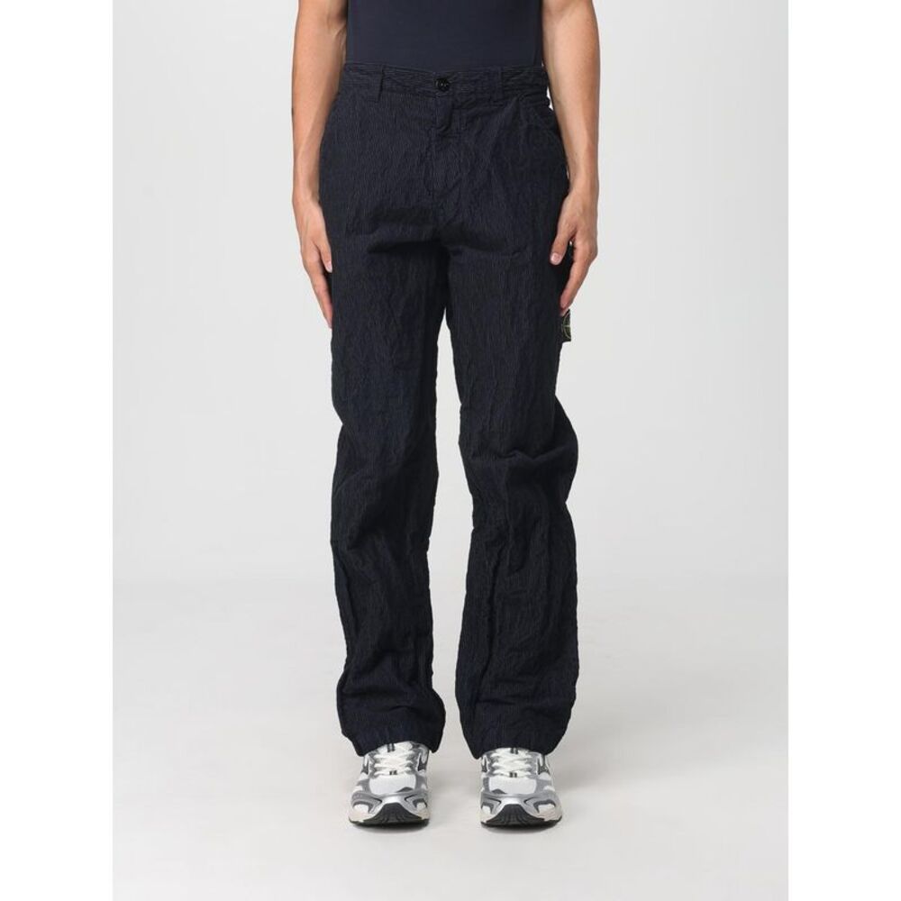Stone Island Pants Men Blue